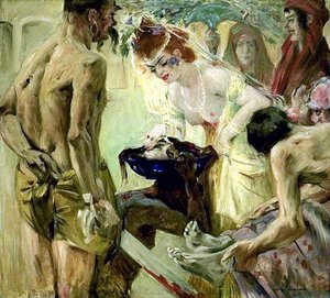 Salome, sürüm I. by Lovis Corinth